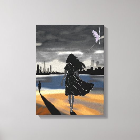 The Horizon I B – Journey to Growth キャンバスプリント (正面)