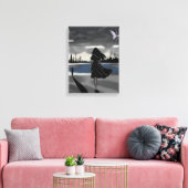 The Horizon I C – Journey to Growth キャンバスプリント (インサイチュ (リビング))