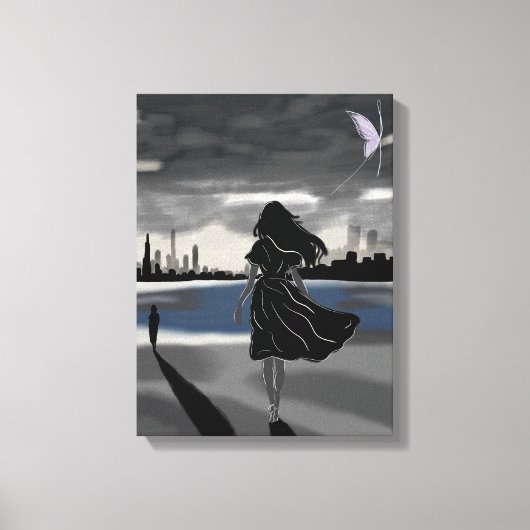 The Horizon I C – Journey to Growth キャンバスプリント (正面)