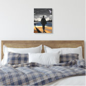 The Horizon II B – Journey to Growth キャンバスプリント (インサイチュ (寝室))