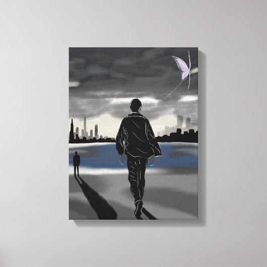 The Horizon II C – Journey to Growth キャンバスプリント (正面)