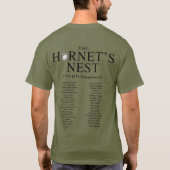 The Hornet's Net Tシャツ (裏面)