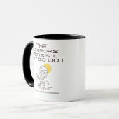 The horror persist - Chronic illness awareness mug マグカップ (正面左)