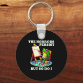The Horrors Persist But So Do I Frog  キーホルダー (正面)