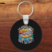 The Horrors Persist But So Do I Humor Skeleton Cof キーホルダー (正面)