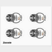 The Horrors PURRsist  楕円形シール (シート)