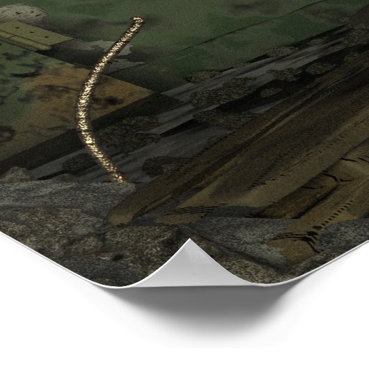 The horse of straw ポスター (角)