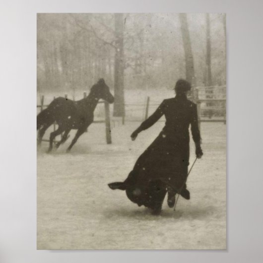 The Horse Trainer By Felix Thiollier 1899 ポスター (正面)