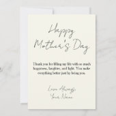 The Hot Mess Tarot Mother's Day Skeleton カード (裏面)