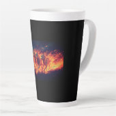 The Hounds Of Hell Are On The Move カフェラテマグ (右アングル)