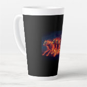 The Hounds Of Hell Are On The Move カフェラテマグ (左アングル)