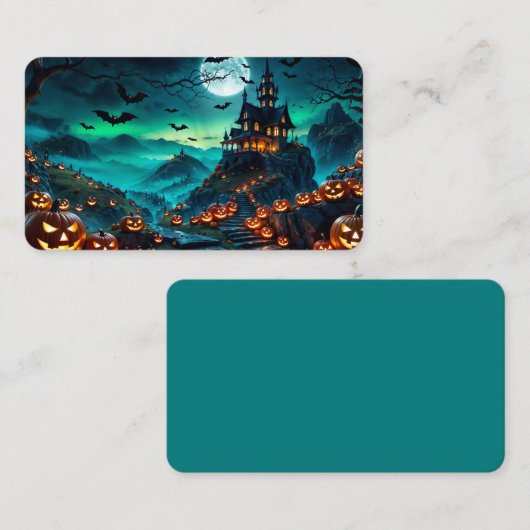 The House by the Pumpkin Road Bookmark 名刺 (正面/裏面)