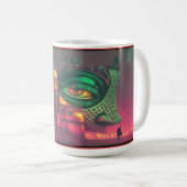 The house is not impressed コーヒーマグカップ (正面右)
