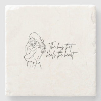 The Hug That Heals the Heart Stone Coaster  ストーンコースター