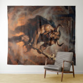 The Hulking Minotaur of the Labyrinth タペストリー (インサイチュ(横))