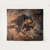 The Hulking Minotaur of the Labyrinth タペストリー (正面(横))