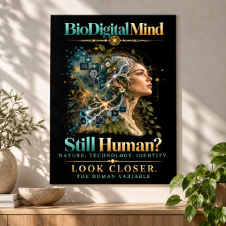 The Human Variable - Still Human? BioDigital Mind ポスター
