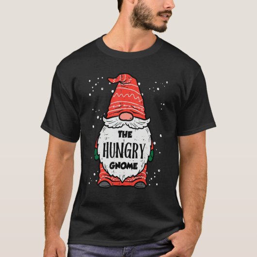 The Hungry Gnome Xmas Matching Christmas For Famil Tシャツ (正面)