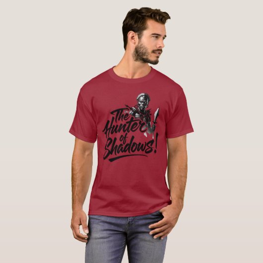 The_Hunter_of_Shadows_Dark_Justice! Tシャツ (正面フル)