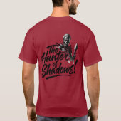 The_Hunter_of_Shadows_Dark_Justice! Tシャツ (裏面)
