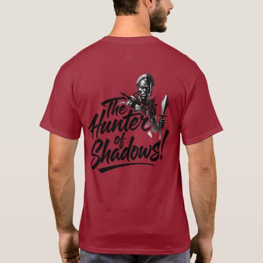 The_Hunter_of_Shadows_Dark_Justice! Tシャツ (裏面)