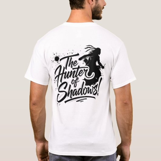 The_Hunter_of_Shadows! Tシャツ (裏面)