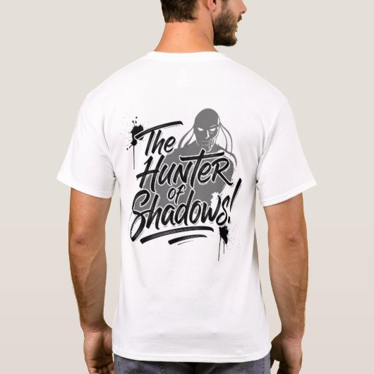 The_Hunter_of_Shadows! Tシャツ (裏面)