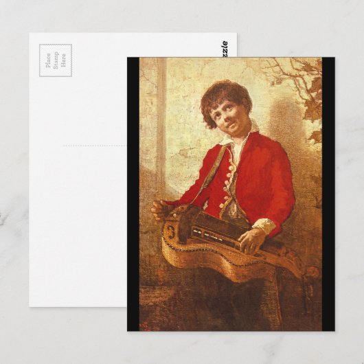 The Hurdy-Gurdy Boy_Groupsと姿 ポストカード (正面/裏面)