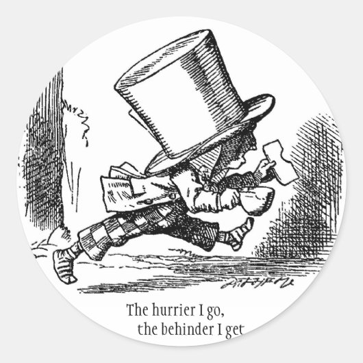 The Hurrier I Goステッカー ラウンドシール (正面)