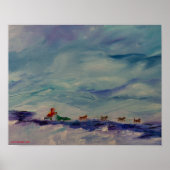 The Huslia Hustler, Alaskan Musher ポスター (正面)