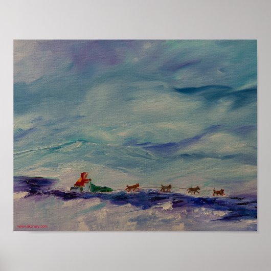 The Huslia Hustler, Alaskan Musher ポスター (正面)