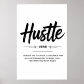 The Hustle Mindset ポスター (正面)