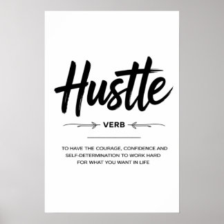 The Hustle Mindset ポスター