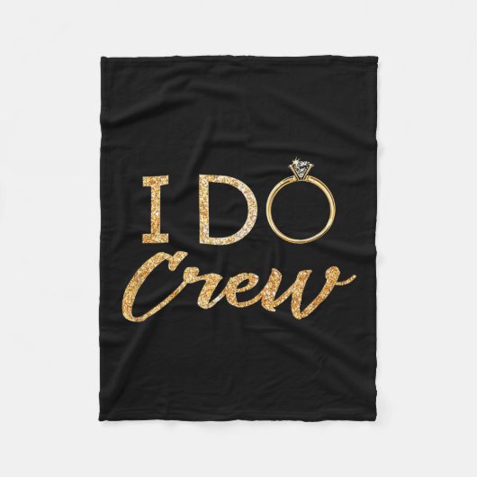 The I Do Crew  フリースブランケット (正面)