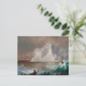 The Icebergs by Frederic Church ポストカード (スタンド正面)
