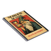 The Idea Is to Die Young as Late as Possible”  ノートブック (右側)