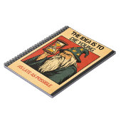 The Idea Is to Die Young as Late as Possible”  ノートブック (左側)