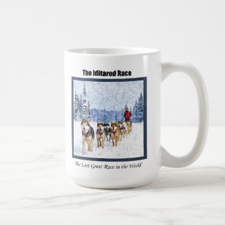 The Iditarod Race in Alaska コーヒーマグカップ