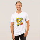 The 'I'm too sexy for this site' t-shirt トライブレンドＴシャツ (正面全面)