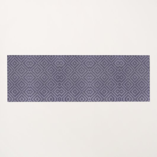 The image shows two rectangular patterns  ヨガマット (裏面(横))