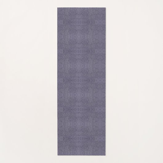 The image shows two rectangular patterns  ヨガマット (正面)