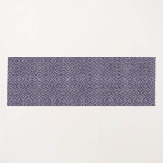 The image shows two rectangular patterns  ヨガマット (正面(横))