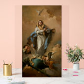 The Immaculate Conception by Giovanni Tiepolo アクリルサイン (ウェディング)