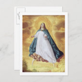 The Immaculate Conception, c.1628-30 (canvaの油) ポストカード (正面/裏面)
