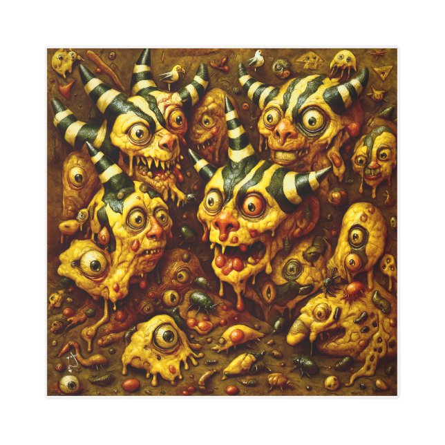 The Influencer — LIKE YOU Collection メタルプリント (正面)