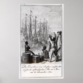 The Inhabitants of Boston Throw ポスター (正面)