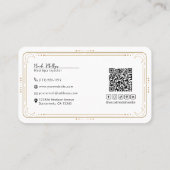 The Injector Med Spa Skin Tarot Social Media QR 名刺 (裏面)