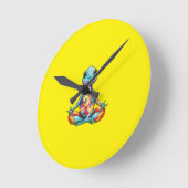 The Inner Sun ラウンド壁時計 (傾斜)