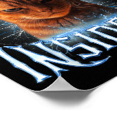 The Inside Me Funny Cat Joke Meme Graphic  ポスター (角)