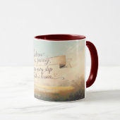 The Inspirational Quote mug マグカップ (正面右)